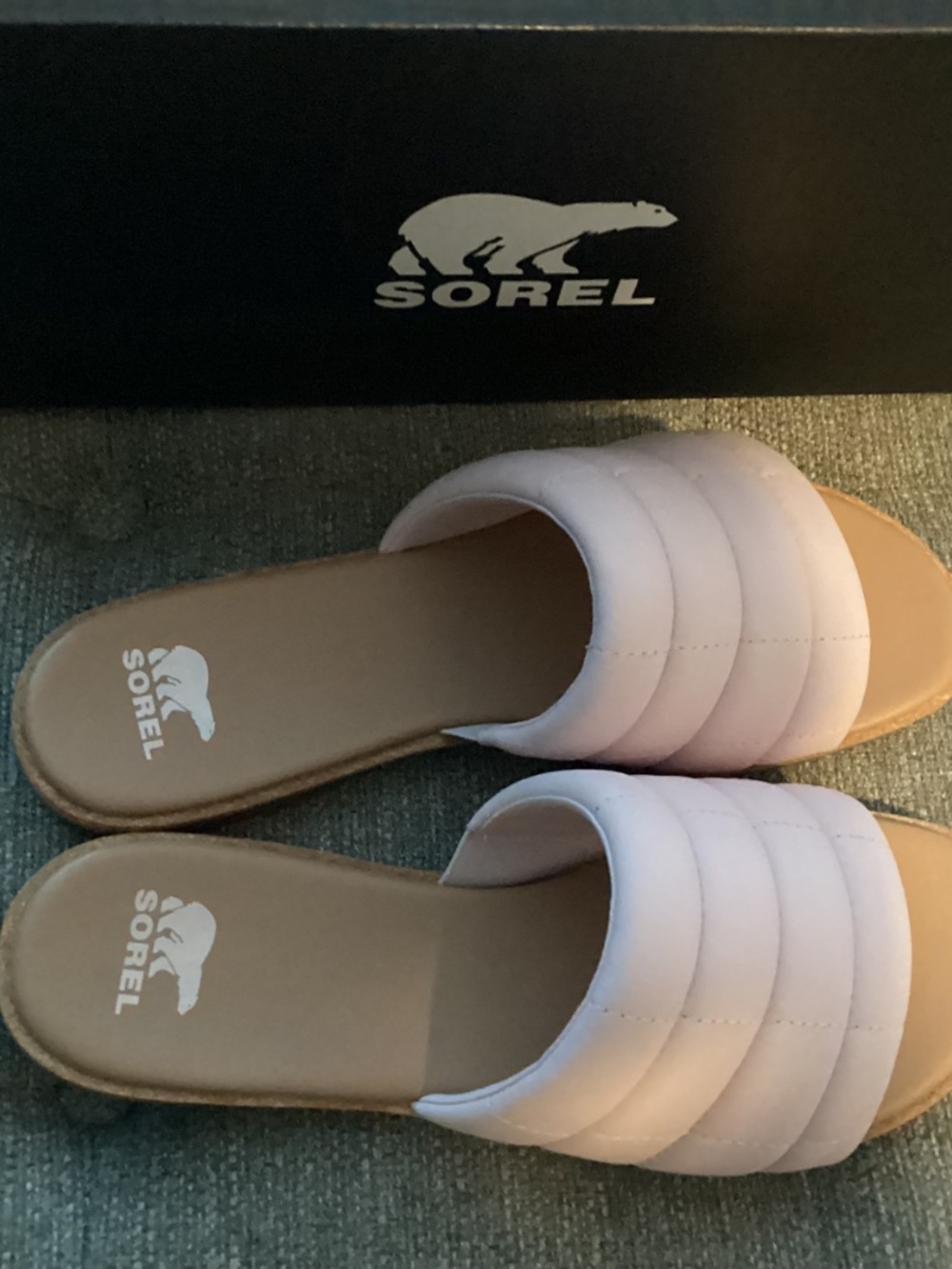 SOREL Ella III Quilted Puff Slide Sandal - Picture 15 of 16